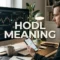 Hodl meaning